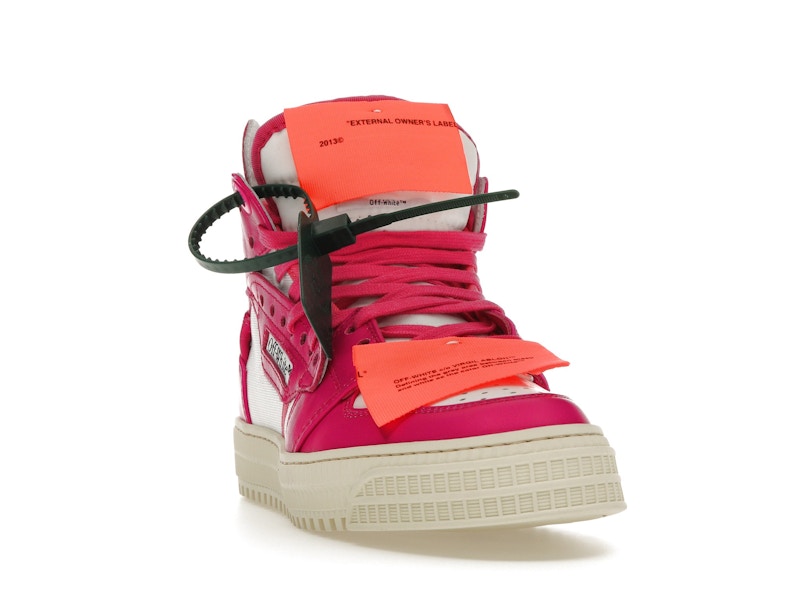 OFF-WHITE Off Court 3.0 Leather White Fuchsia (Women's)