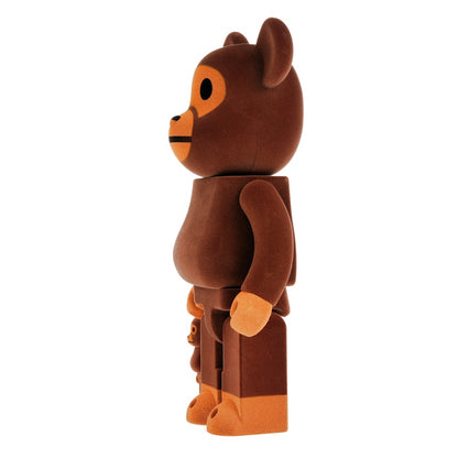 Bearbrick x Bape Baby Milo Flocky Ver. 100% & 400% Set