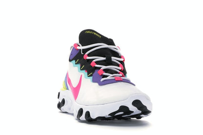 Nike React Element 55 White Psychic Purple Hyper Pink