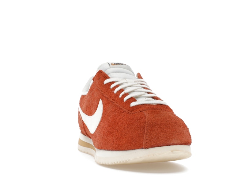 Nike Cortez SE Suede Dark Russet Flax Muslin Sail