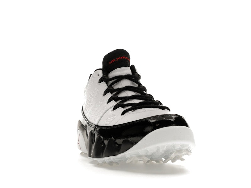 Jordan 9 Retro Low Golf White Black True Red