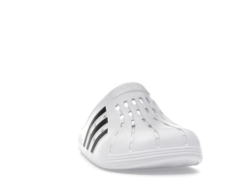 adidas Adilette Clog White Black