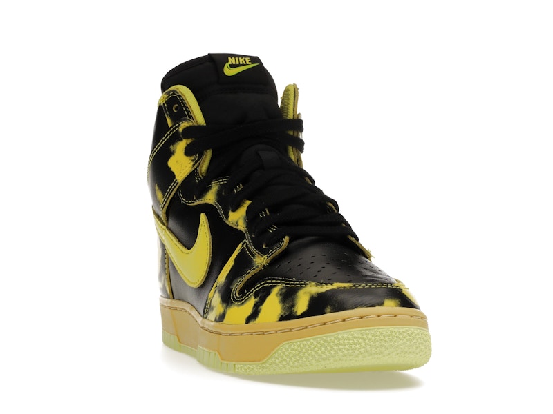 Nike Dunk High 1985 SP Yellow Acid Wash