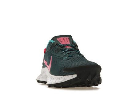 Nike Pegasus Trail 3 Dark Teal Green Pink Glow (Women's)