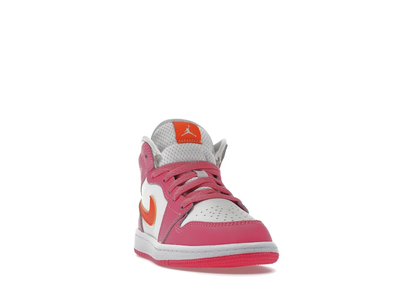 Jordan 1 Mid Pinksicle Safety Orange (PS)