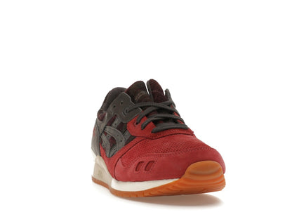 ASICS Gel-Lyte III OG Brisket Red Obsidian Grey