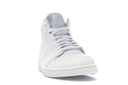 Jordan 1 Mid White/Pure Platinum