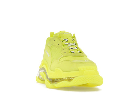 Balenciaga Triple S Clear Sole Fluo Yellow White (Women's)
