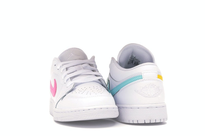 Jordan 1 Low White Neon (GS)