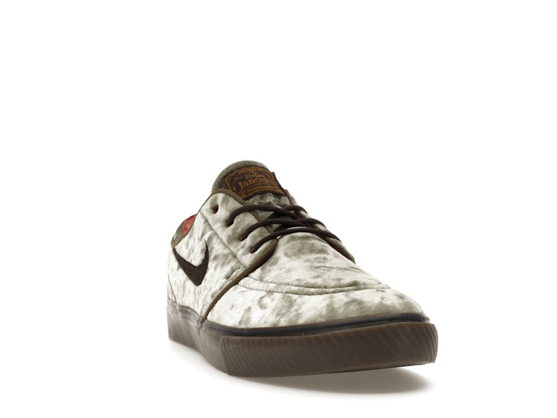 Nike SB Zoom Janoski OG+ SE Medium Olive Baroque Brown Dark Team Red Velvet Brown