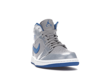 Jordan 1 Mid Wolf Grey Sport Blue