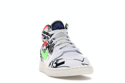 Jordan 1 Mid All Over Logos (GS)