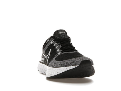 Nike React Infinity Run Flyknit 2 White Black