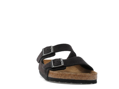 Birkenstock Arizona Soft Footbed Suede Velvet Grey