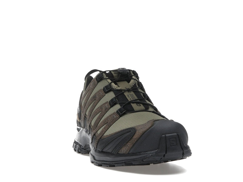 Salomon XA Pro 3D Distressed Leather Dark Earth Black