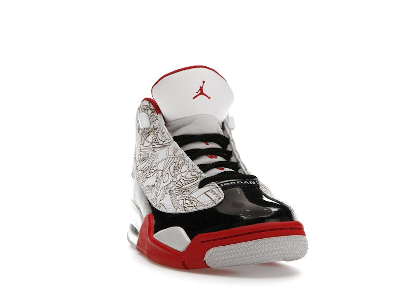 Jordan Dub Zero White Varsity Red (2022) (GS)