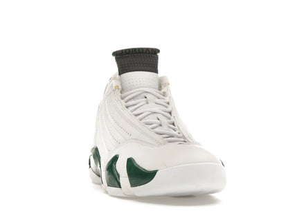 Jordan 14 Retro White Forest Green