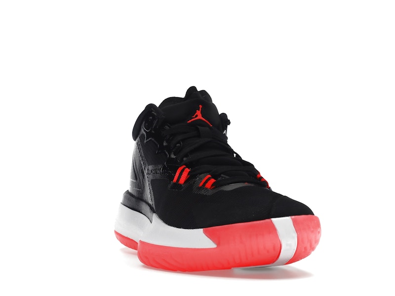 Jordan Zion 1 Black White Bright Crimson