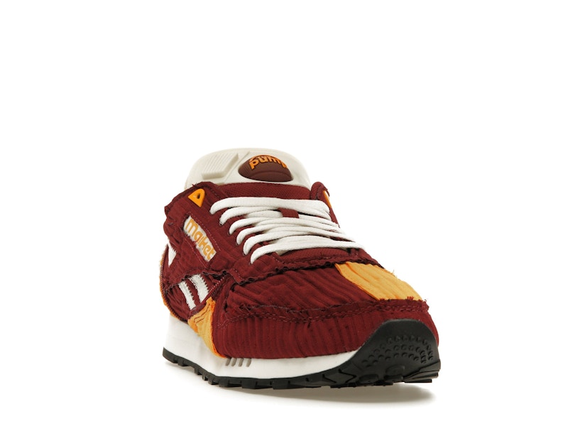Reebok Classic Leather Pump Market Classic Burgundy
