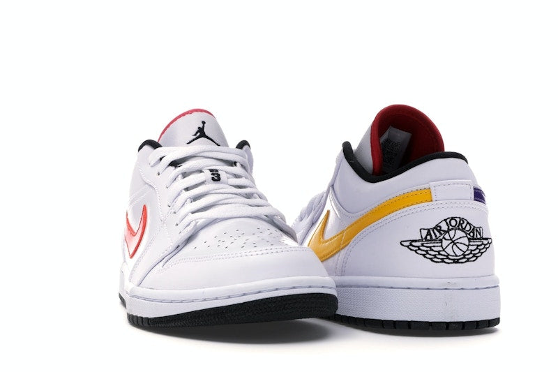Jordan 1 Low White Multi-Color