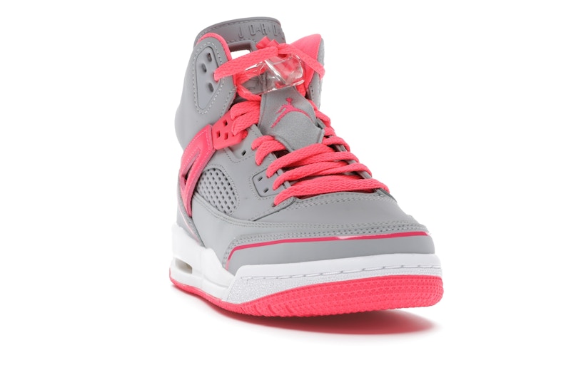 Jordan Spizike Wolf Grey Racer Pink (GS)