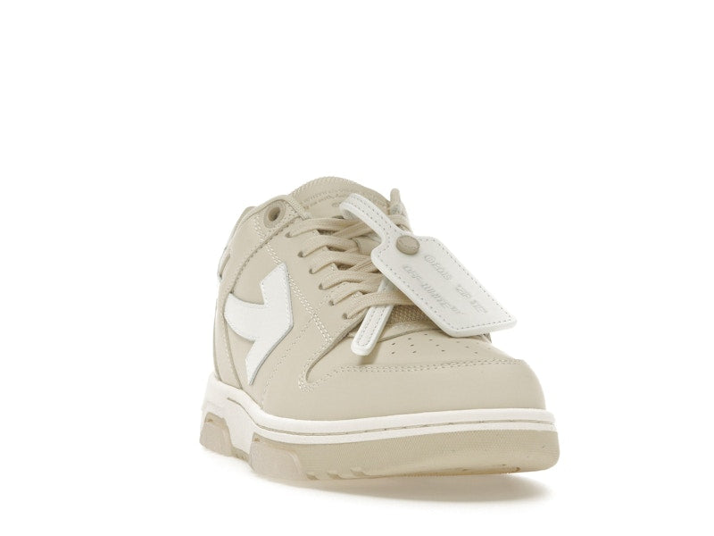 OFF-WHITE Out Of Office OOO Low Tops Angora White
