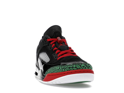 Jordan Spizike Low Black Classic Green White Varsity Red