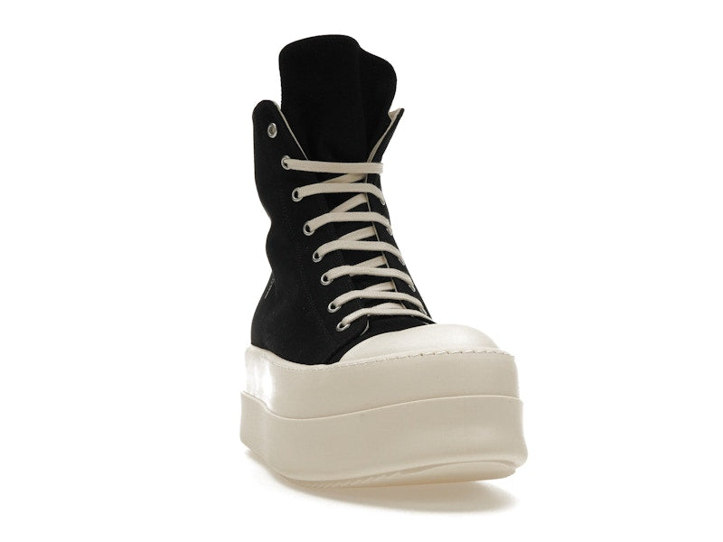 Rick Owens DRKSHDW Mega Bumper Sneaks Pentagram Black Pearl Milk