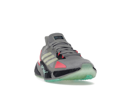 adidas X9000L4 Cyberpunk 2077 Grey Yellow Zest Pink