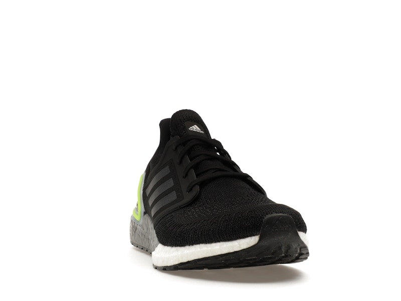 adidas Ultra Boost 20 Core Black Signal Green