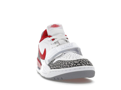 Jordan Legacy 312 Low White Cement Gym Red (Women's)