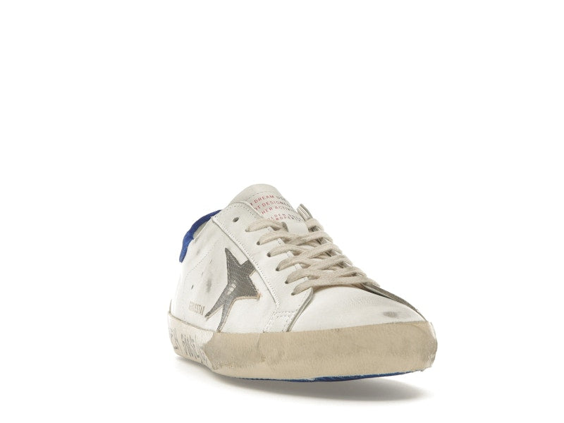 Golden Goose Super-Star White Snake Blue