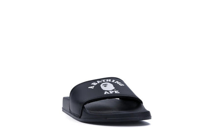 BAPE College Slide Sandals Black