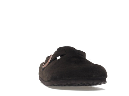 Birkenstock Boston Soft Footbed Suede  Mocha