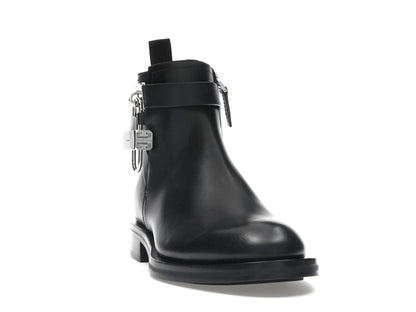 Givenchy Lock Ankle Boots Black