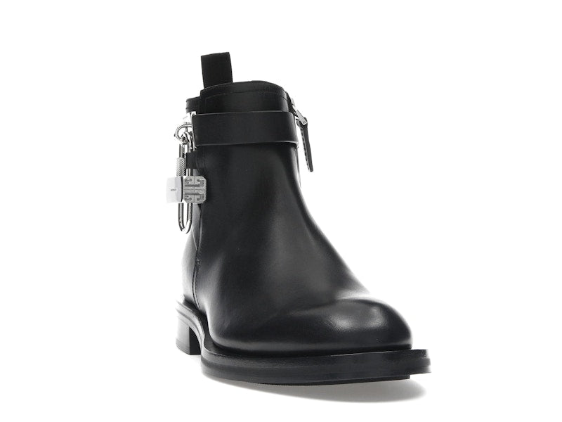 Givenchy Lock Ankle Boots Black
