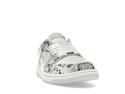 AMIRI Skel Top Low Snake Alabaster