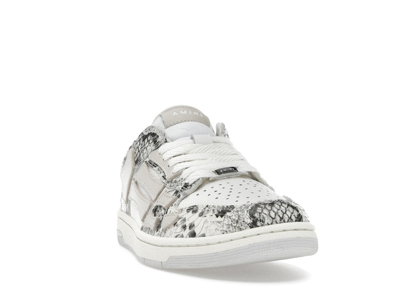AMIRI Skel Top Low Snake Alabaster
