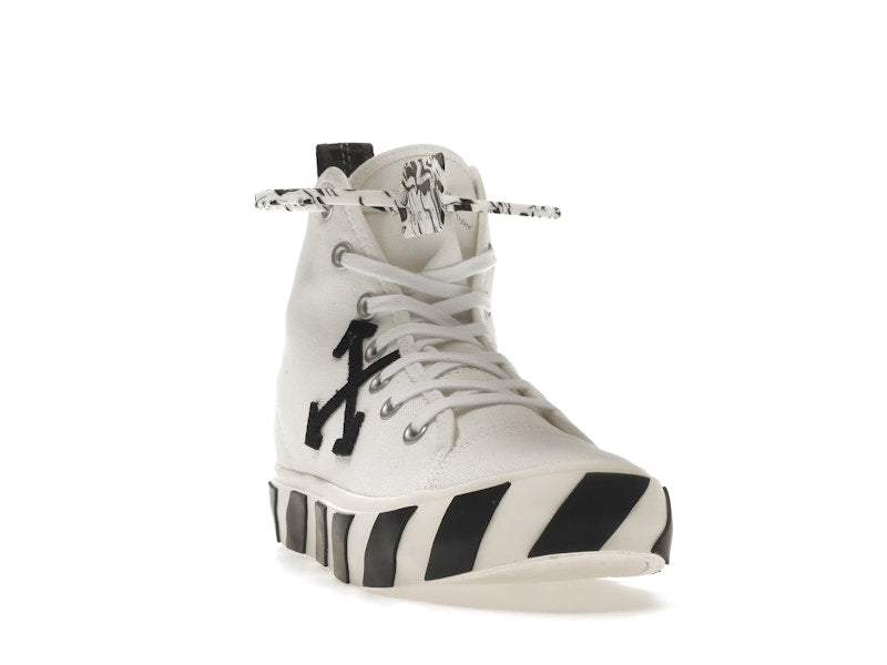 OFF-WHITE Vulcanized Mid Top White Black