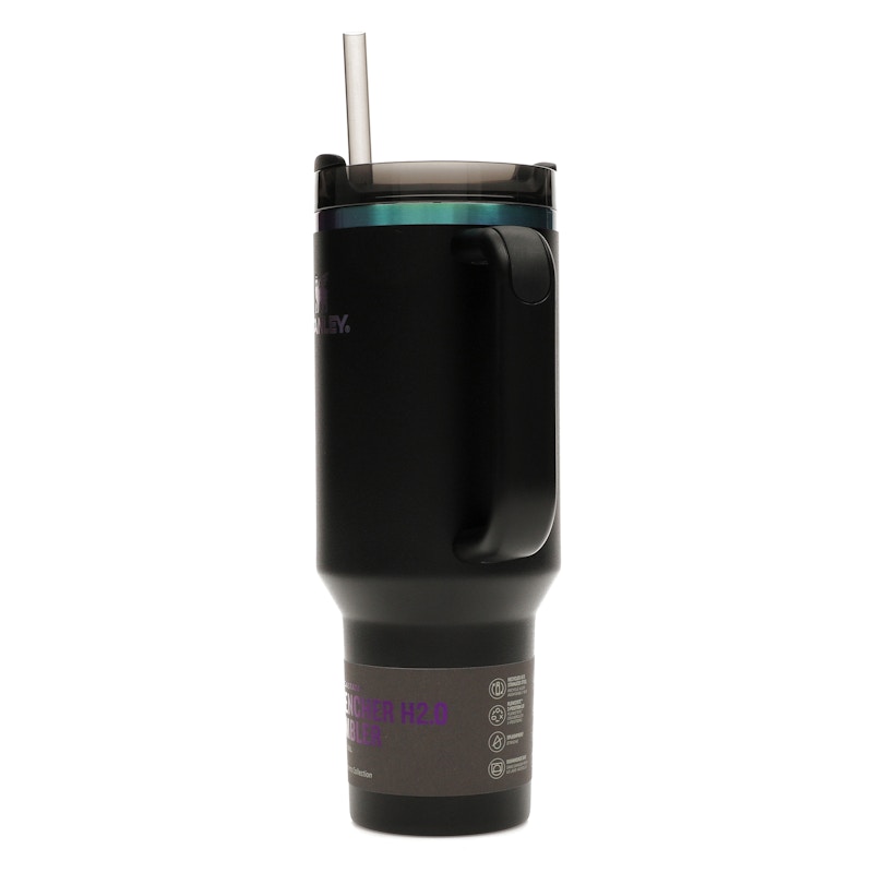 Stanley The Black Chroma Collection Flowstate Quencher 40oz Tumbler Black Chroma