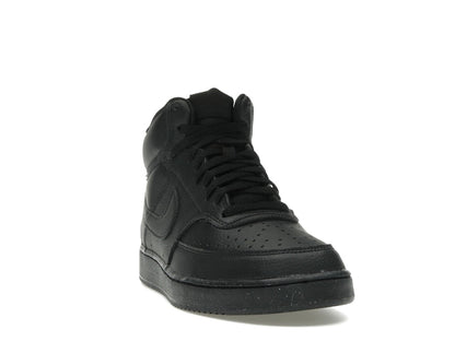 Nike Court Vision Mid Next Nature Triple Black