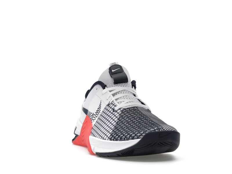 Nike Metcon 8 White Crimson Obsidian