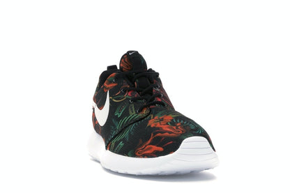 Nike Roshe Run Floral Print Total Orange