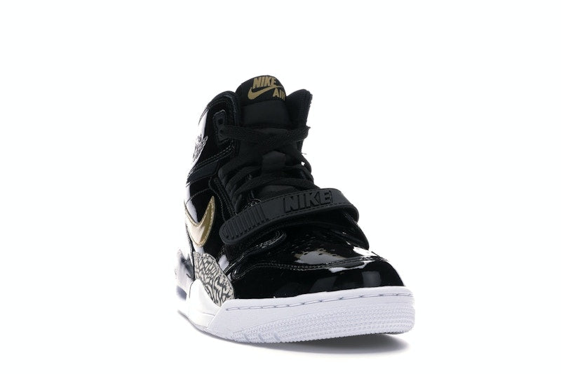 Jordan Legacy 312 Black Gold Patent