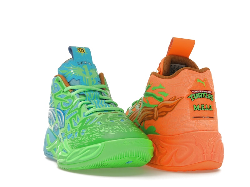Puma LaMelo Ball MB.04 Teenage Mutant Ninja Turtles Leonardo & Michelangelo