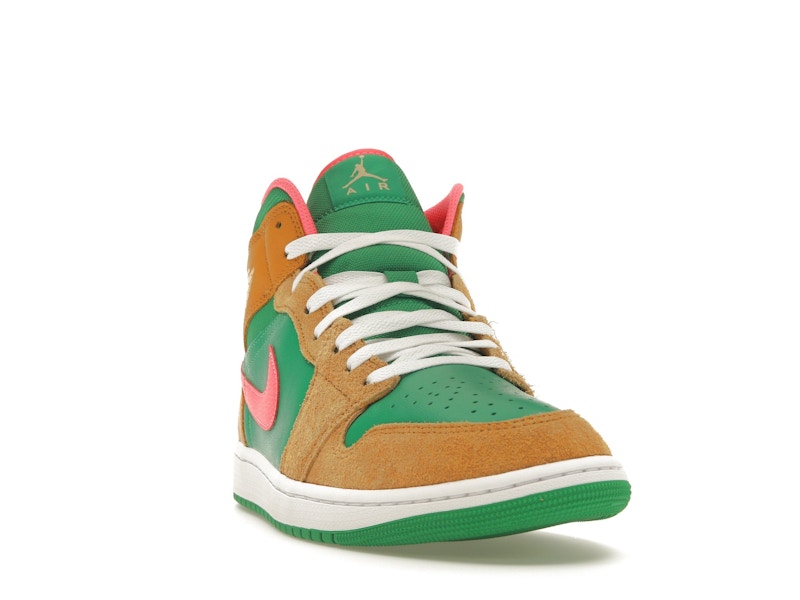 Jordan 1 Mid SE Wheat Watermelon