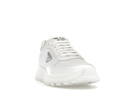 Prada PRAX 01 Sneakers Re-Nylon Brushed Leather White White