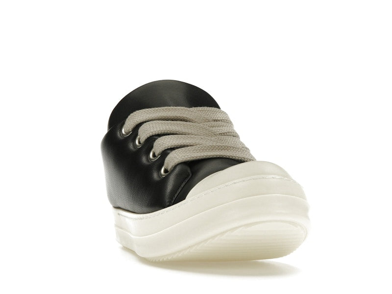 Rick Owens Jumbo Lace Padded Sneaks Low Black Milk