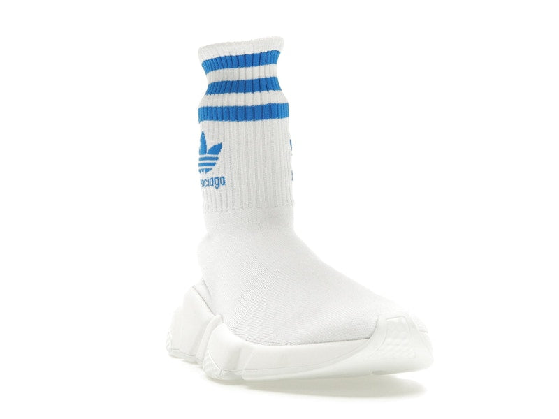 Balenciaga x adidas Speed Trainer White Blue