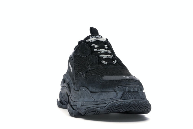 Balenciaga Triple S Triple Black (2018 Reissue) (Pre-Distressed)